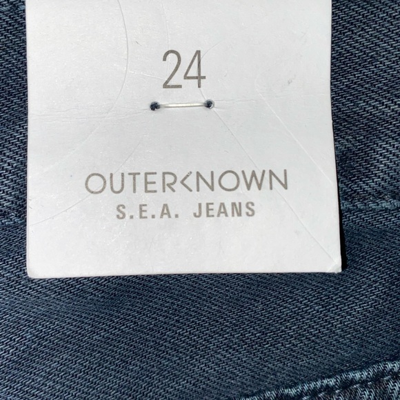 NWT OUTERKNOWN SEA S.E.A. Dune High Rise Jeans sz 24 - Picture 4 of 6